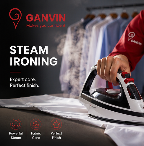 STEAM IRONING